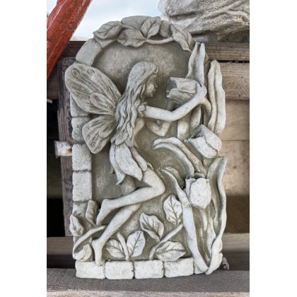 Fairy and Flowers Plaque