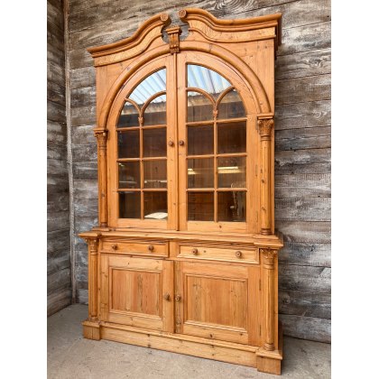 Impressive Continental Pine Glazed Dresser