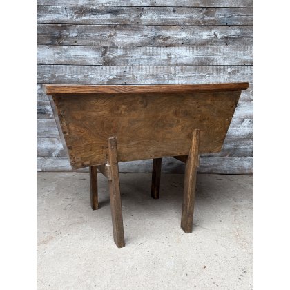 Wonderful 19th Century English Elm Dough Bin