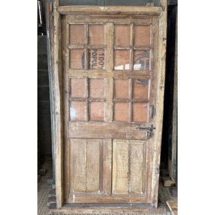 Glazed Teak Door