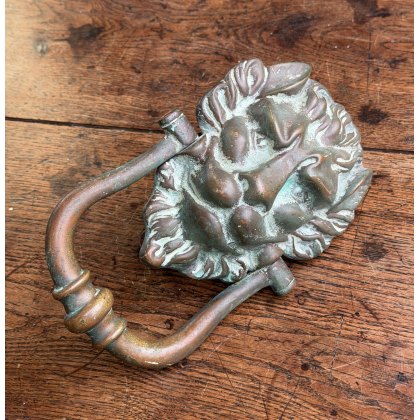 Antique Lion "Downing Street" Door Knocker