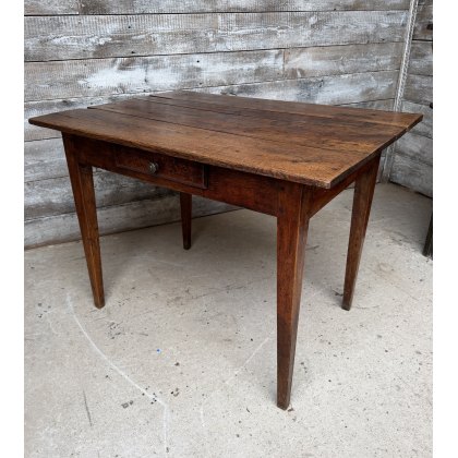 A 19thC Provincial Fruitwood & Pine Table