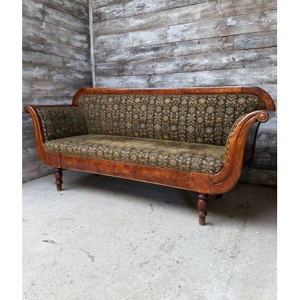 Antique Mid 19th Century Mahogany Sofa Antique Mid 19th Century Mahogany Sofa