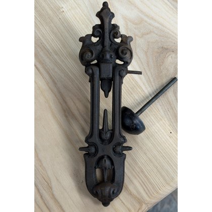 Antique Gothic Iron Door Knocker Antique Gothic Iron Door Knocker