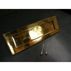 Brass Letter Plate (Plain)