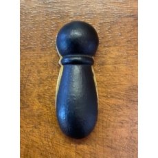 Wood & Brass Escutcheon (Beetle)