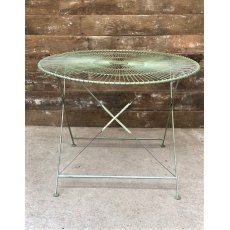 Large Round Folding Wire Tables