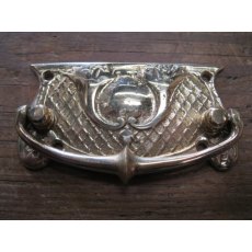 Brass Plate Handle (Lattice)