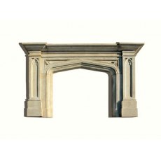 Stone Fireplace (English Gothic)