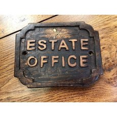 Wooden Sign (Estate Office)