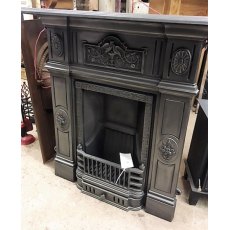 Cast Iron Victorian Style Bedroom Fireplace