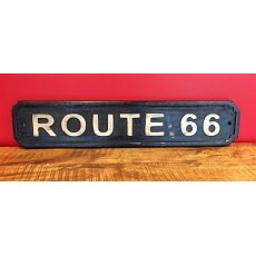 Wooden Sign (Route 66)