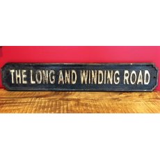 Wooden Sign (The Long and Winding Road)