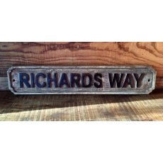Wooden Sign (Richards Way)