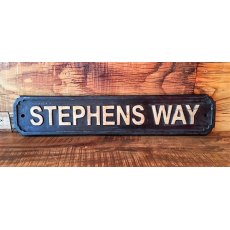 Wooden Sign (Stephens Way)