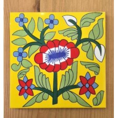 Wall Tile (Funky Flower)