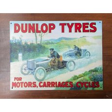 Aluminium Sign (Dunlop Tyres)