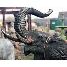 Cast Iron Elephant (Trunk Up)