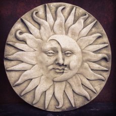 Sun & Moon Wall Plaque