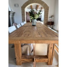 Rustic Oak Refectory Tables (3m x 1m)