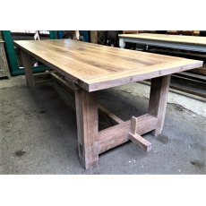 Rustic Oak Refectory Tables (2.7m x 1m)
