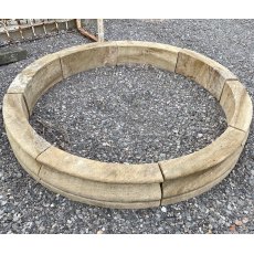 Round Stone Pond Surround