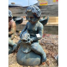 Cast Iron Cherub Water Feature