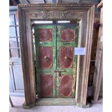 Reclaimed late 1800's Teak doors