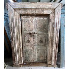 Beautiful reclaimed carved Teak doors