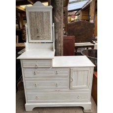 Vintage painted dressing table