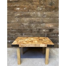 Block top coffee table