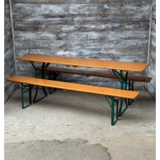 Vintage Beer Festival Tables & Benches