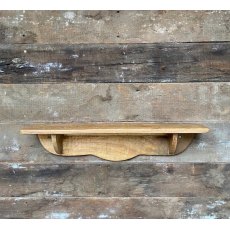 Small Hardwood wall shelves