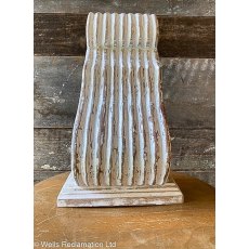 Reeded Scroll Corbel (White)