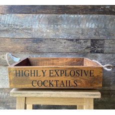 Rustic Wooden Crate (Explosive Cocktails)