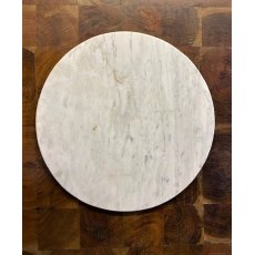 Round White Marble Chopping Board