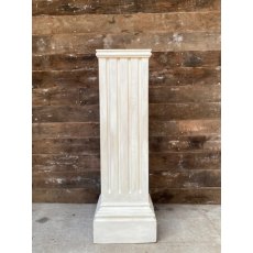 Handmade Large Painted Indoor Wooden Plinth