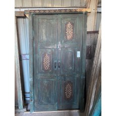 Reclaimed Rustic Inlaid Teak Door