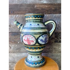 Vintage Large Italian Majolica Style Jug