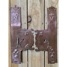 Victorian Decorative Copper Back Plates
