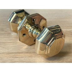 Heritage Brass Octagonal Door Knobs