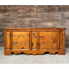 Antique Early 19th Century Pine Chest