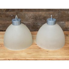 Large Vintage Glass Pendant Lights