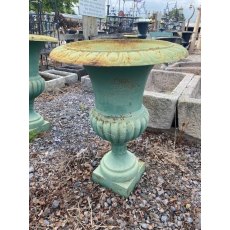 Cast Iron Urns (Rustic Green)