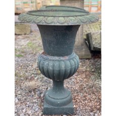 Cast Iron Urns (Dark Rustic Green)