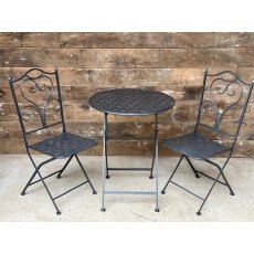 Garden Bistro Set (Charcoal)