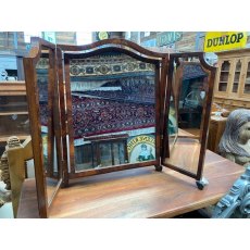 Edwardian Tri Fold Dressing Table Mirror