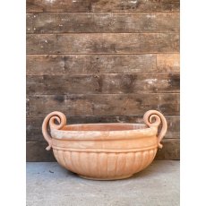 Fine Italian Decorative Terracotta Planter (Roman)