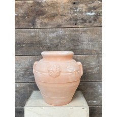 Fine Italian Decorative Terracotta Urn (Flower)