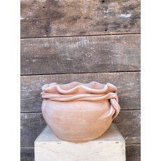 Fine Italian Decorative Terracotta Pot (Rope)